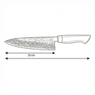Couteau de chef de style japonais – 20 cm lame de précision