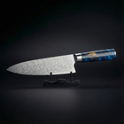 Couteau de chef martelé de style japonais – 20 cm lame de précision