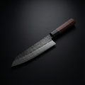 Couteau de chef martelé de style japonais – 20 cm profil équilibré