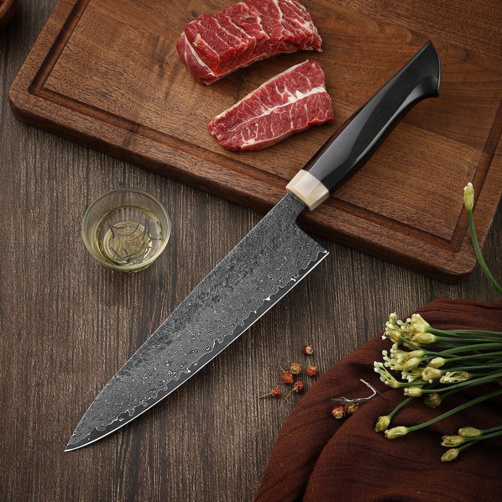 Couteau de chef de style japonais – 20 cm lame de précision