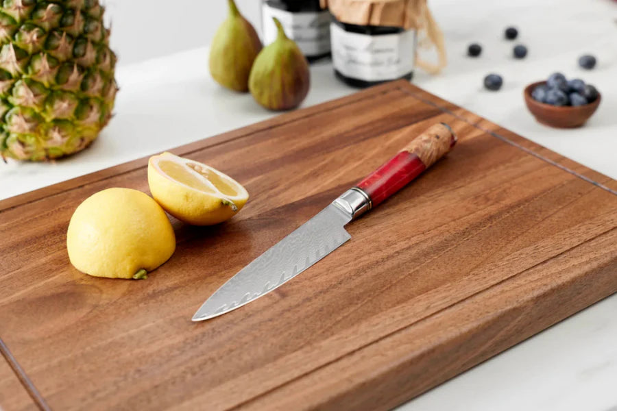 Japanese Damascus Nakama Shinku Ensemble de 5 Couteaux de Chef – Lames de Précision