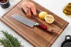 Japanese Damascus Nakama Shinku Ensemble de 5 Couteaux de Chef – Lames de Précision