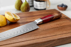 Japanese Damascus Shinku Couteau Santoku – Lame de Précision 6,9 pouces (17,6 cm)