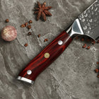 Japanese Damascus Kazoku Couteau de Chef Gyuto – Lame de Précision 8,3 pouces (21,2 cm)