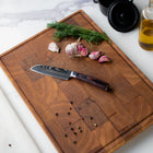Couteau santoku de style japonais – 13 cm lame compacte
