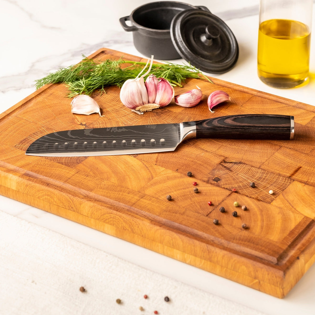 Set de couteaux de style japonais – collection de précision (3 pièces)