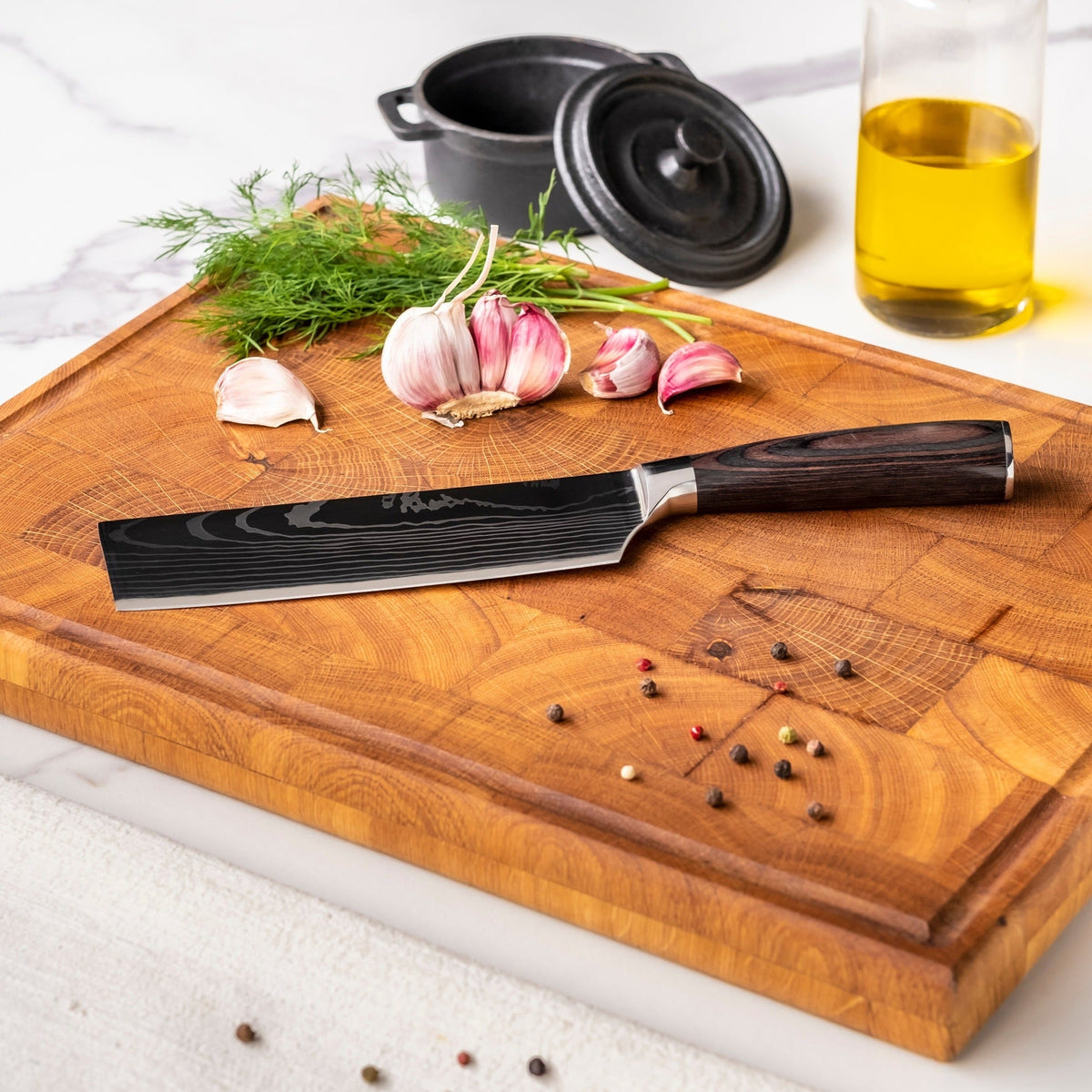 Set de couteaux de style japonais – collection de précision (3 pièces)