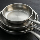 Set de poêles en Titane martelé – 3 pièces
