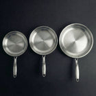 Set de poêles en Titane martelé – 3 pièces