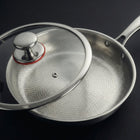 Set duo de poêles en Titane martelé
